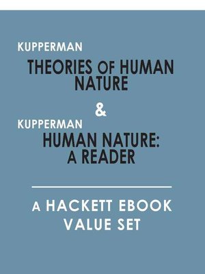 cover image of Theories of Human Nature, and, Human Nature
